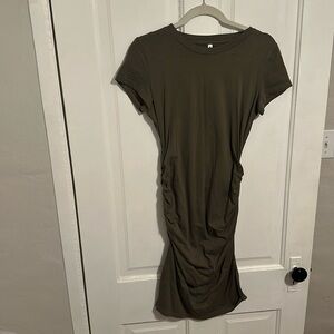 Medium missufe olive green dress